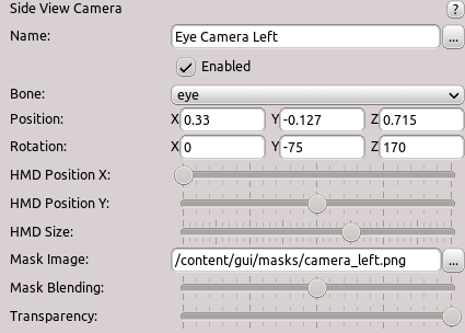 Motion Transfer Side View Camera